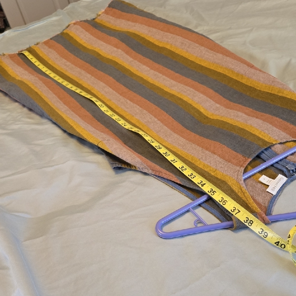 Garnet Hill Multicolor Striped Dress - Picture 9 of 9